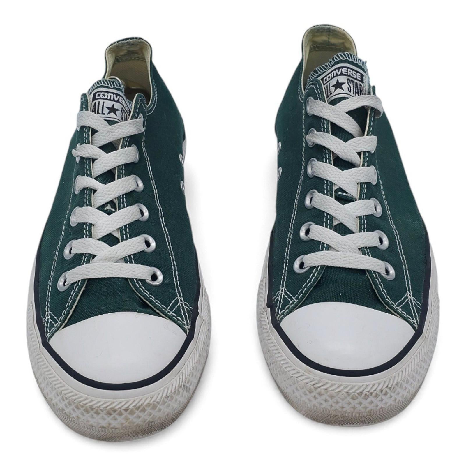 Converse Chuck Taylor All Star Low Top Sneakers Forest Green Canvas Shoes M8 W10