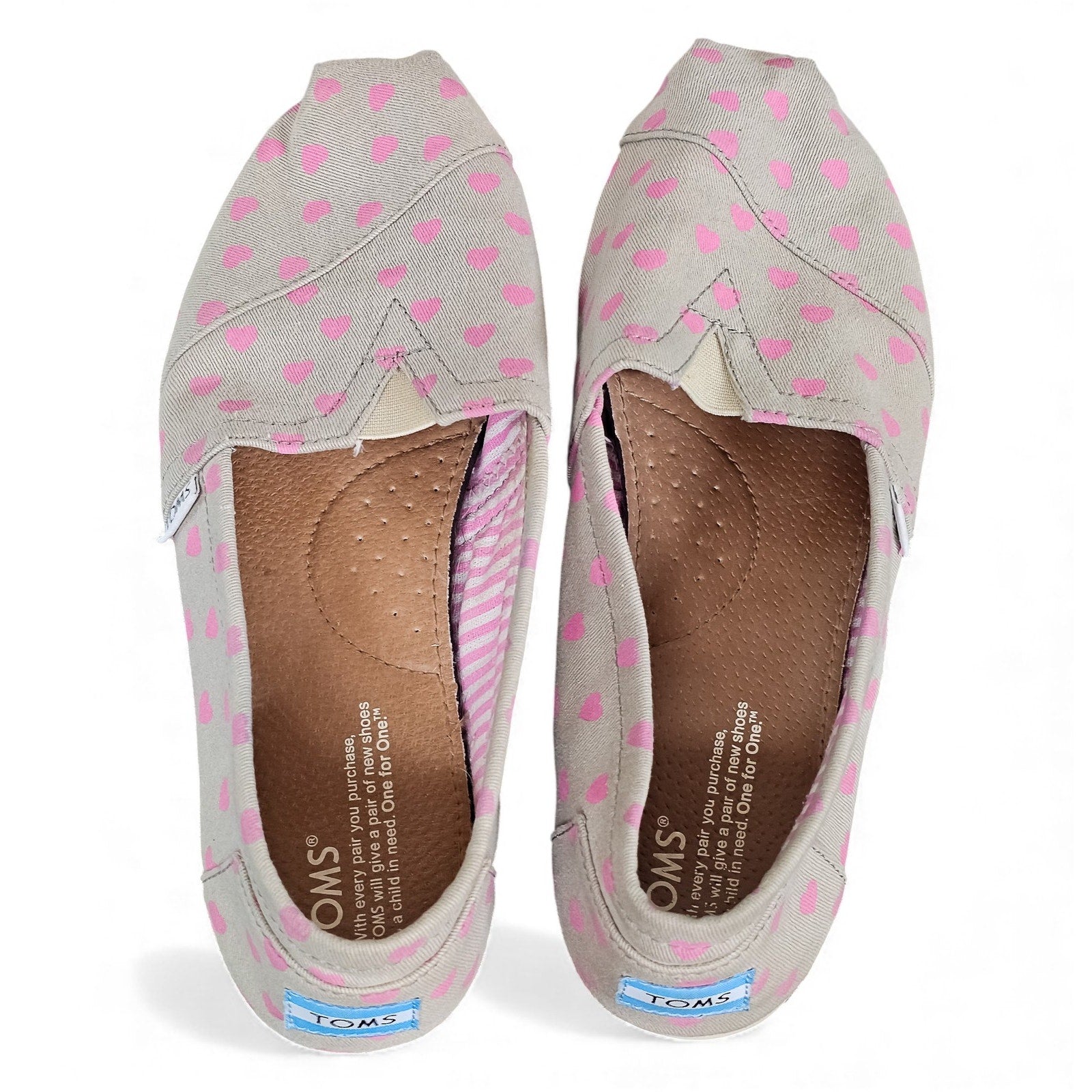 TOMS Shoes Alpargata Valentine Classics for 2012 - Womens 10 by TOMS
