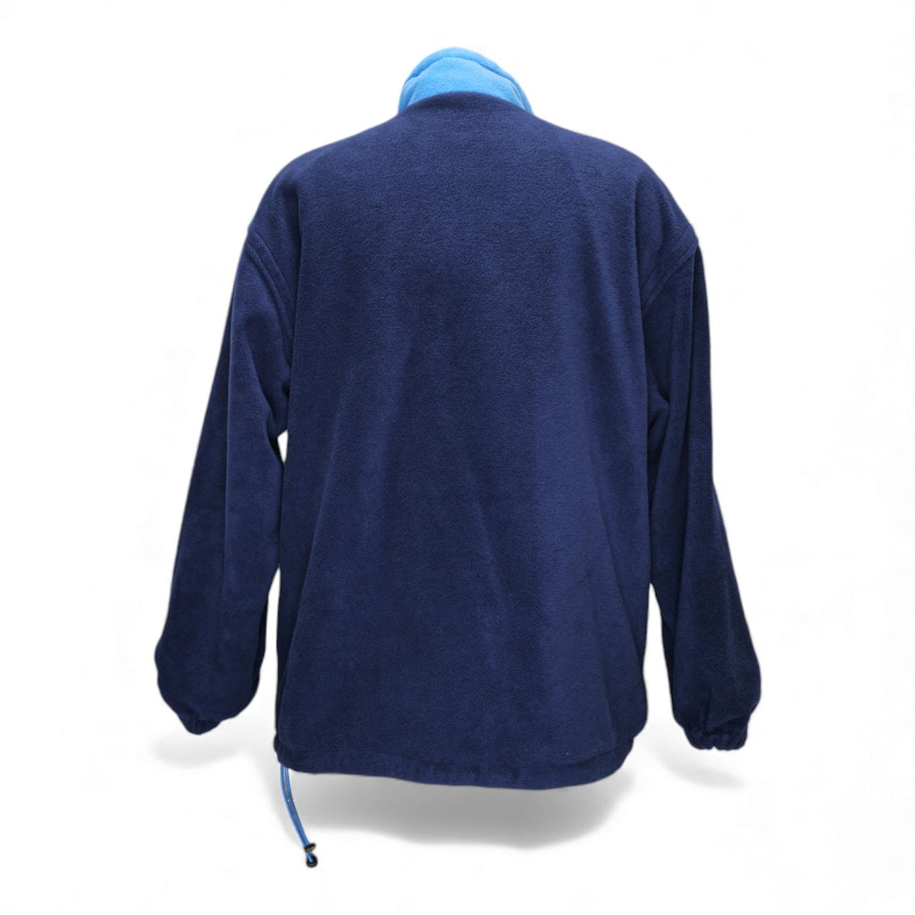 Champion North Carolina Anorak Reversible Half Zip Fleece Light Blue Adult L