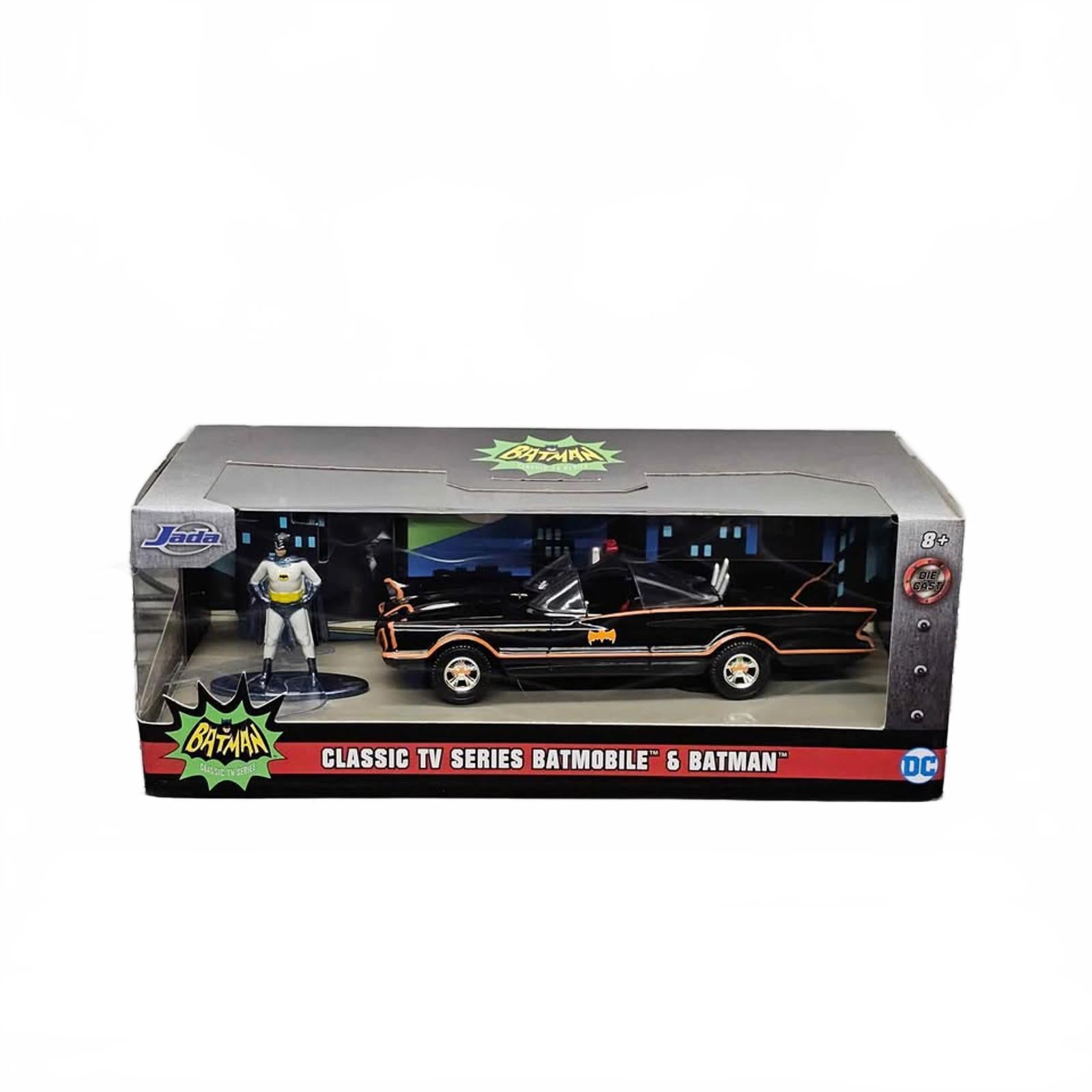 Jada Toys Classic TV Series Batmobile & Batman Miniature Toy Set 1:32 by Jada Toys
