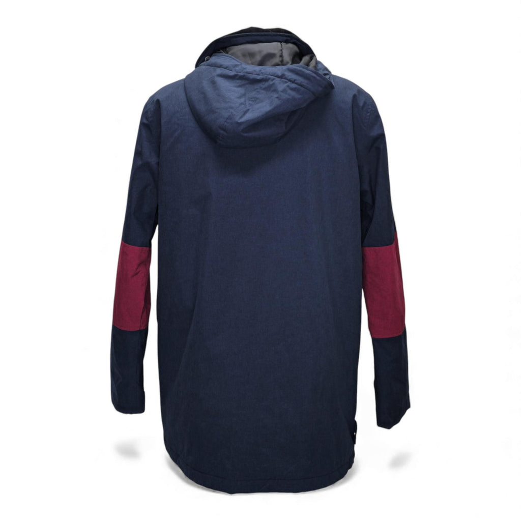 Ride Snowboard Company Men's Ski & Snowboard Jacket - Navy and Burgundy