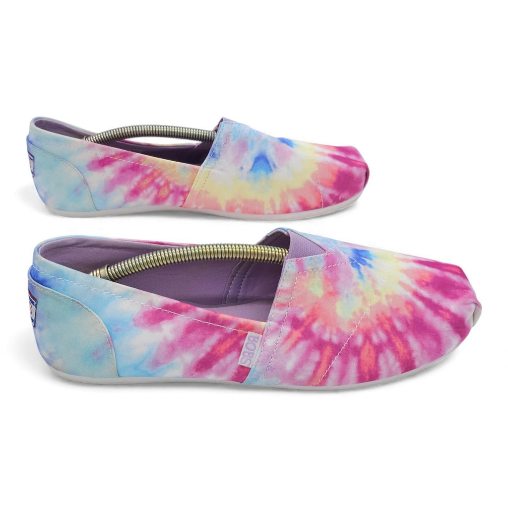 BOBS from Skechers Tie Dye Memory Foam Slip On Shoes Women's Size 9.5