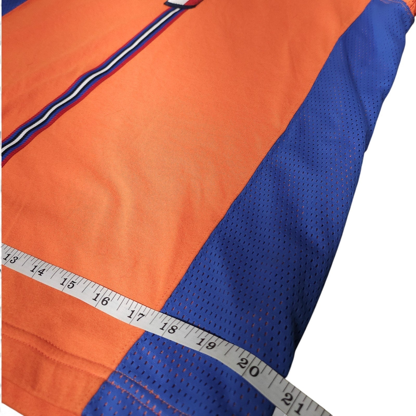 Vintage Tommy Jeans Tommy Sport Orange Blue T-Shirt Jersey 85 Adult M by Tommy Hilfiger