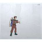 Real Ghostbusters Authentic Animation Production Cel & Drawing Dr. Peter Venkman by Dic
