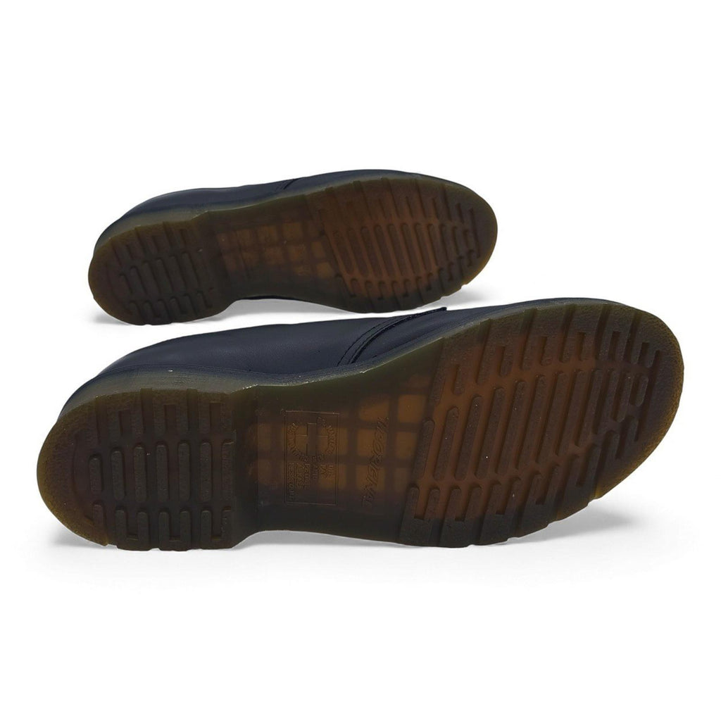 Dr Martens 1461 Black Leather Rose Embroidered Lace Up Oxford Shoes Womens 10 US