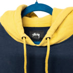 Vintage 00s Stussy Faded Big Logo Rare Made in USA Hoodie Size S by Stussy