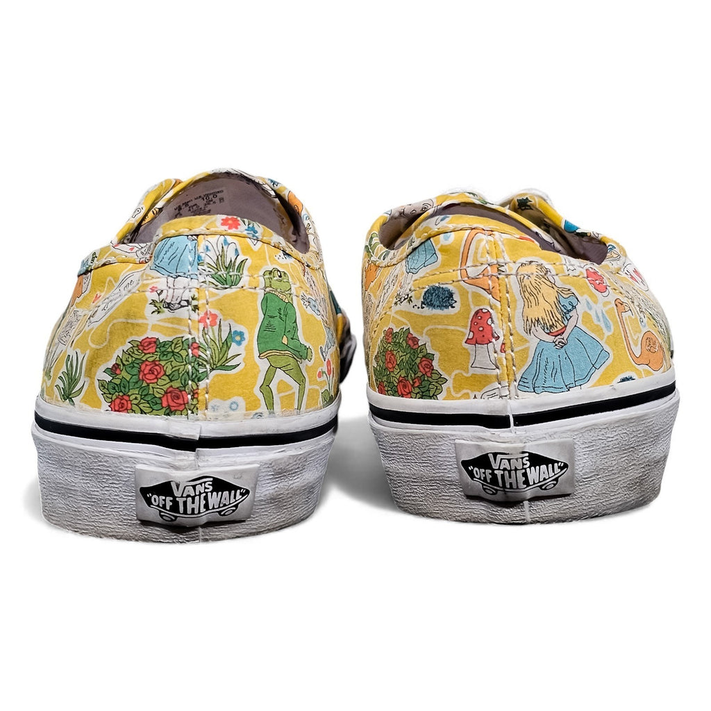 Vans Alice in Wonderland Down Rabbit Hole Authentic Sneakers 10w/8.5m by VANS