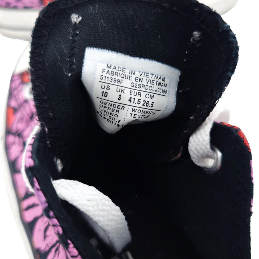 Converse Chuck Taylor All Star Low Top Lip Print Sneakers Women's Size 10