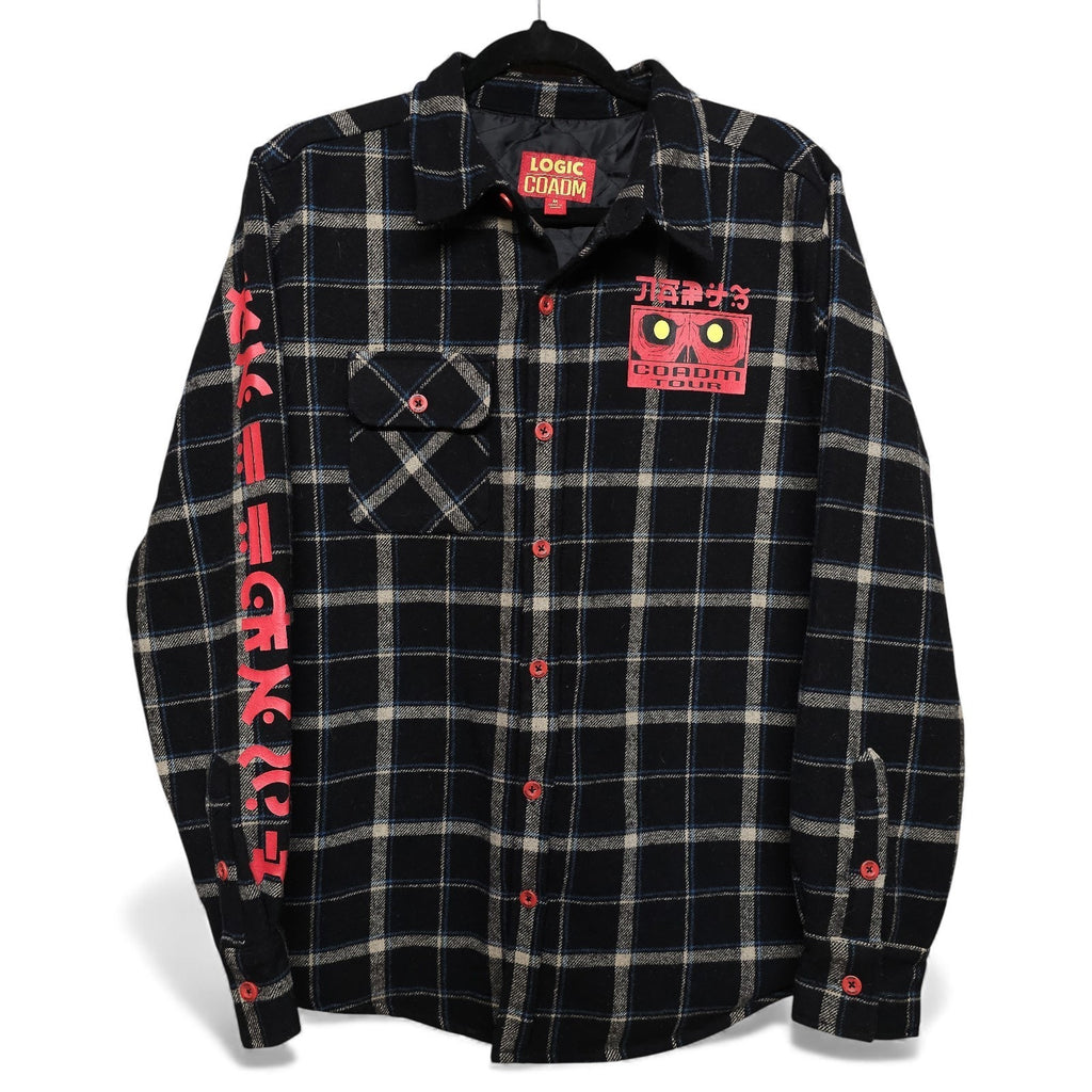 Logic COADM Tour 2019 Black Bobby Boy Quilted Wool Flannel Lined Adult M by LOGIC