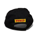 Pirelli Tires Logo F1 Racing Black Hat Adjustable Baseball Cap by Pirelli