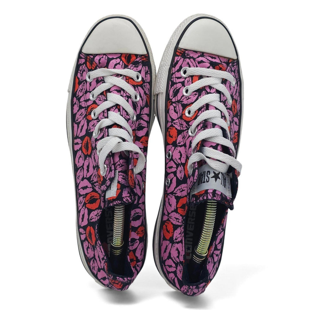 Converse Chuck Taylor All Star Low Top Lip Print Sneakers Women's Size 10