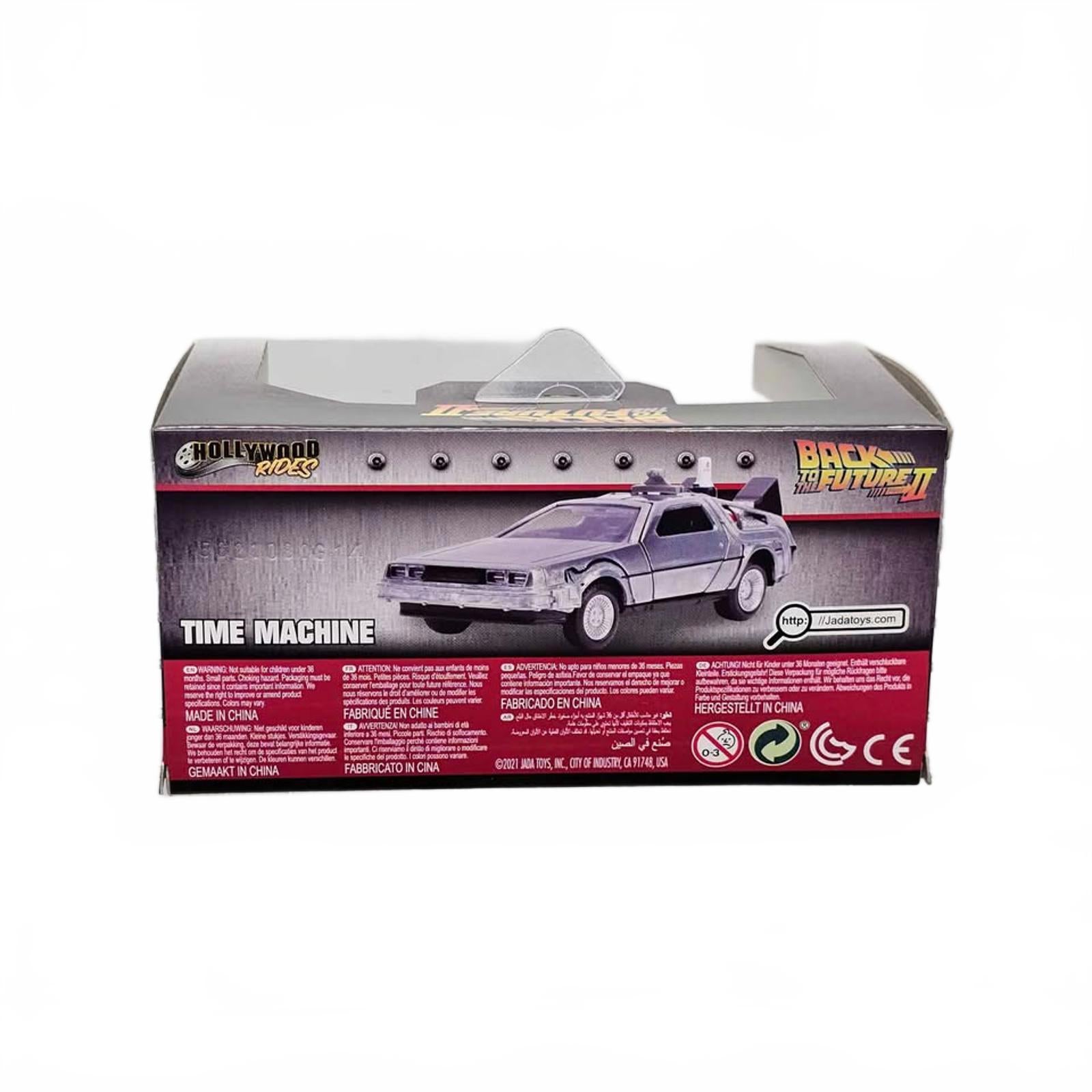 Jada Toys Back to the Future II Time Machine Die-Cast Miniature Car 1:32 by Hollywood Rides