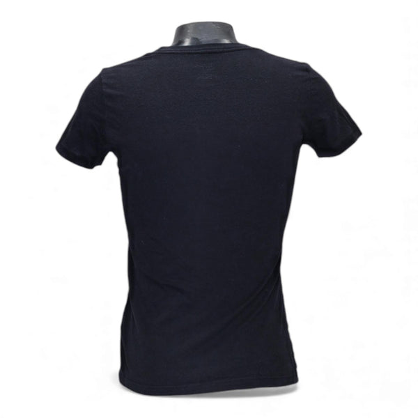 Vintage Y2K Fox Racing Women's Black Short Sleeve T-Shirt