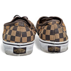 Vans Era Platform Coffee Mocha Plaid Checkerboard Rare 8.5m/10w by VANS