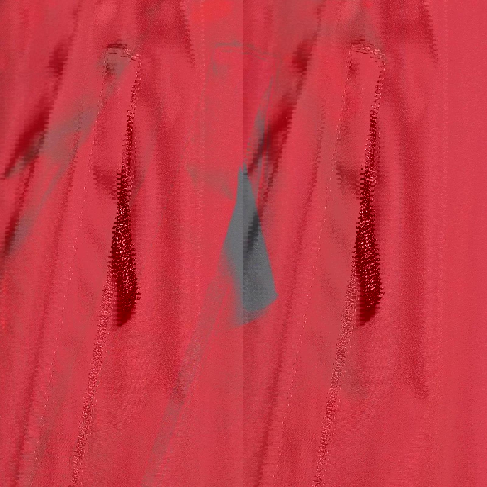 Easton Men's Red Windbreaker Pullover Jacket White Stripe Size L