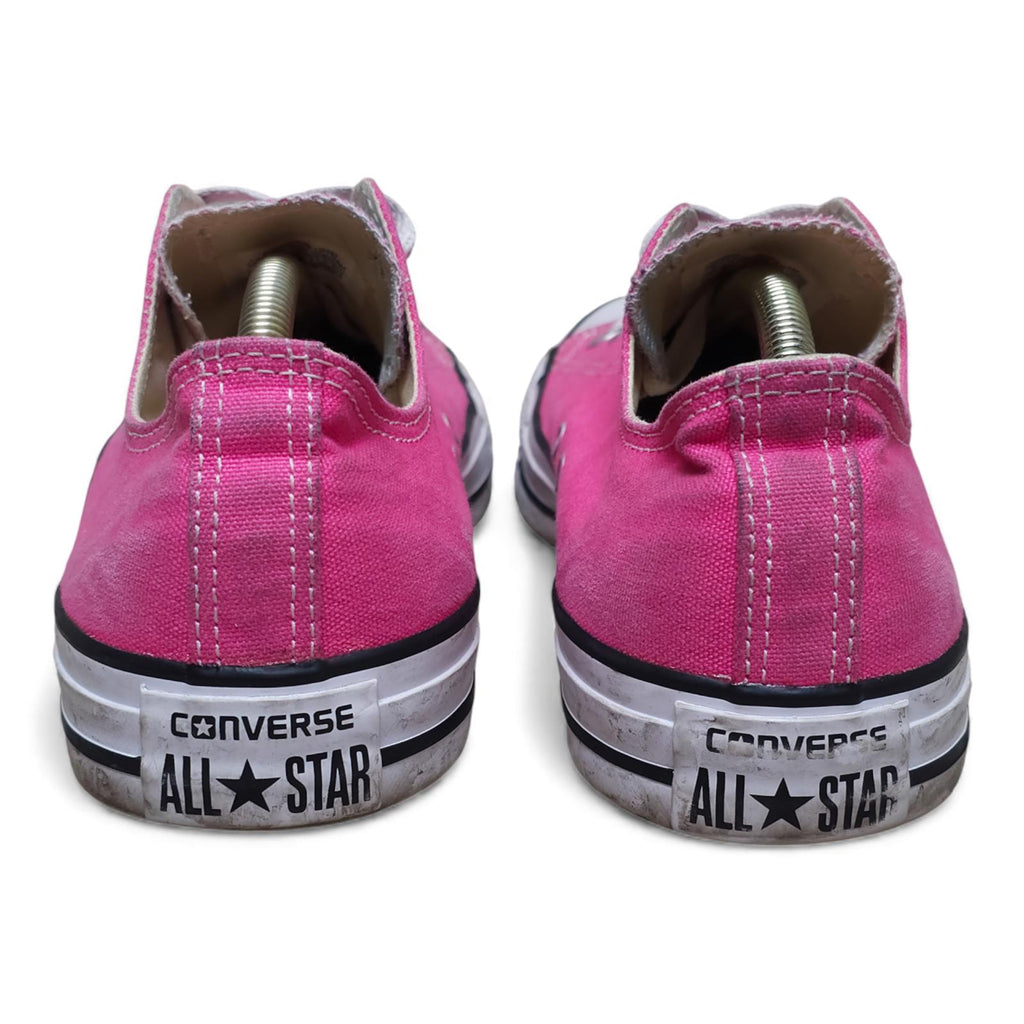 Converse All Star Low Top Pink Canvas Sneakers - Size 8M / 10W