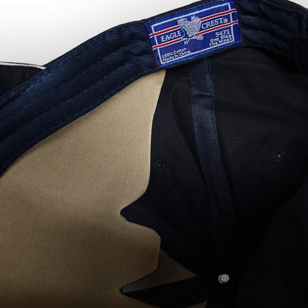 US Air Force Logo Embroidered USA Dark Blue White Adjustable Cap by Air Force