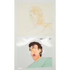 Real Ghostbusters Authentic Animation Production Cel & Drawing Dr. Peter Venkman by Dic