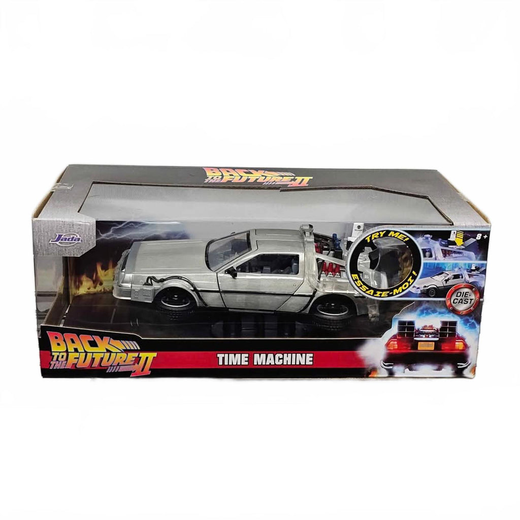 Jada Toys Back to the Future II Time Machine Die-Cast Model Car 1:24 by Jada Toys