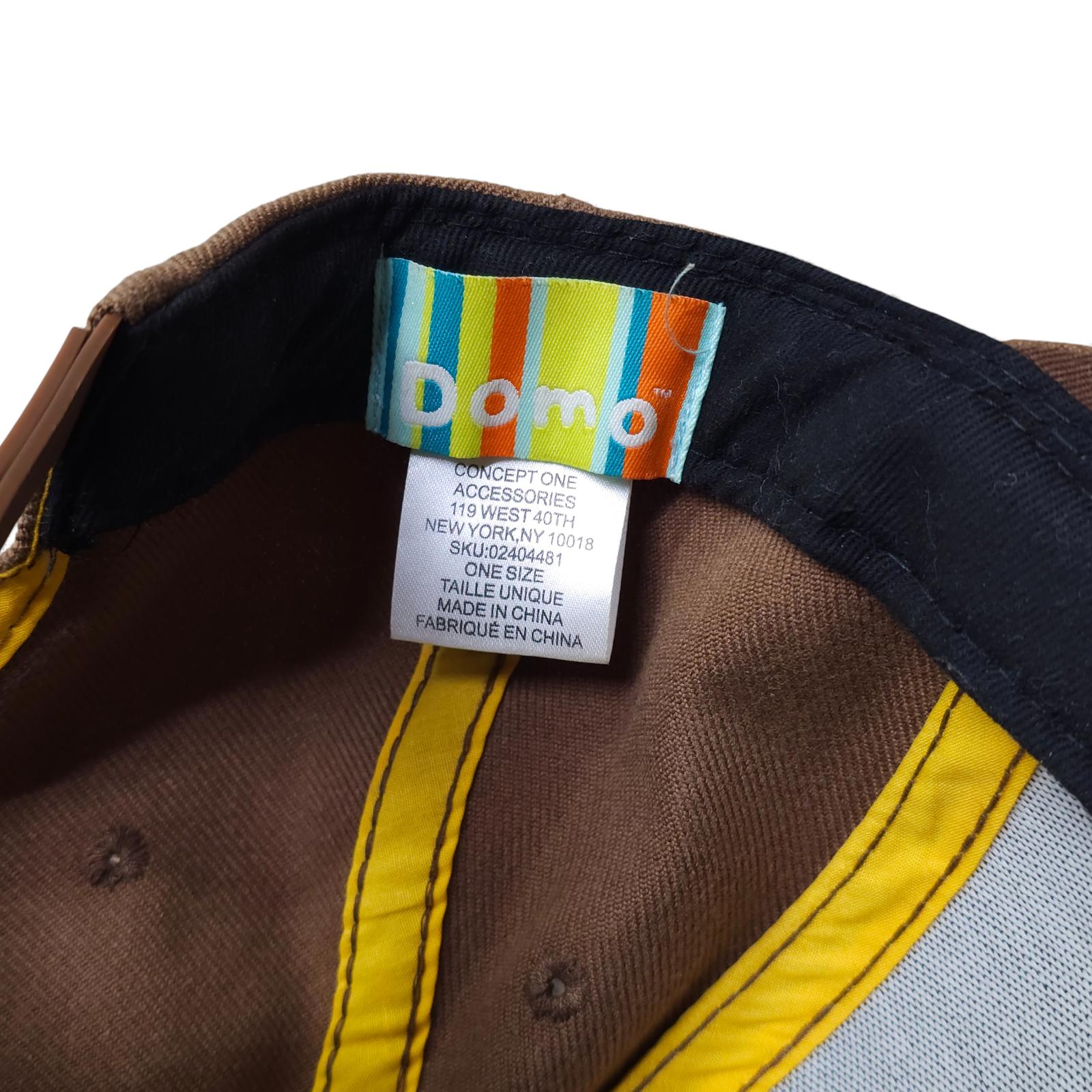 Vintage Domo Kun Hat Snapback Cap Cyber Goth Scene Official by Domo