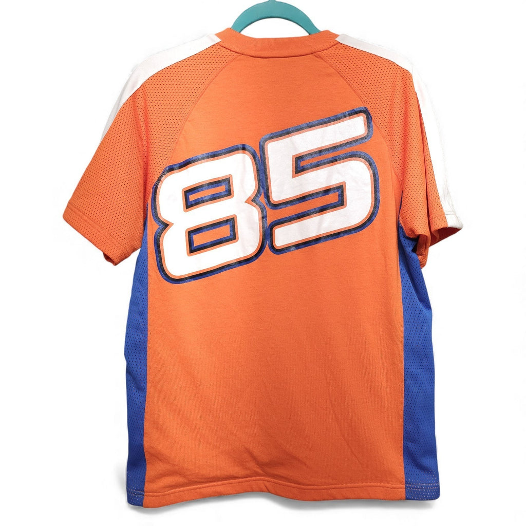 Vintage Tommy Jeans Tommy Sport Orange Blue T-Shirt Jersey 85 Adult M by Tommy Hilfiger