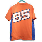 Vintage Tommy Jeans Tommy Sport Orange Blue T-Shirt Jersey 85 Adult M by Tommy Hilfiger