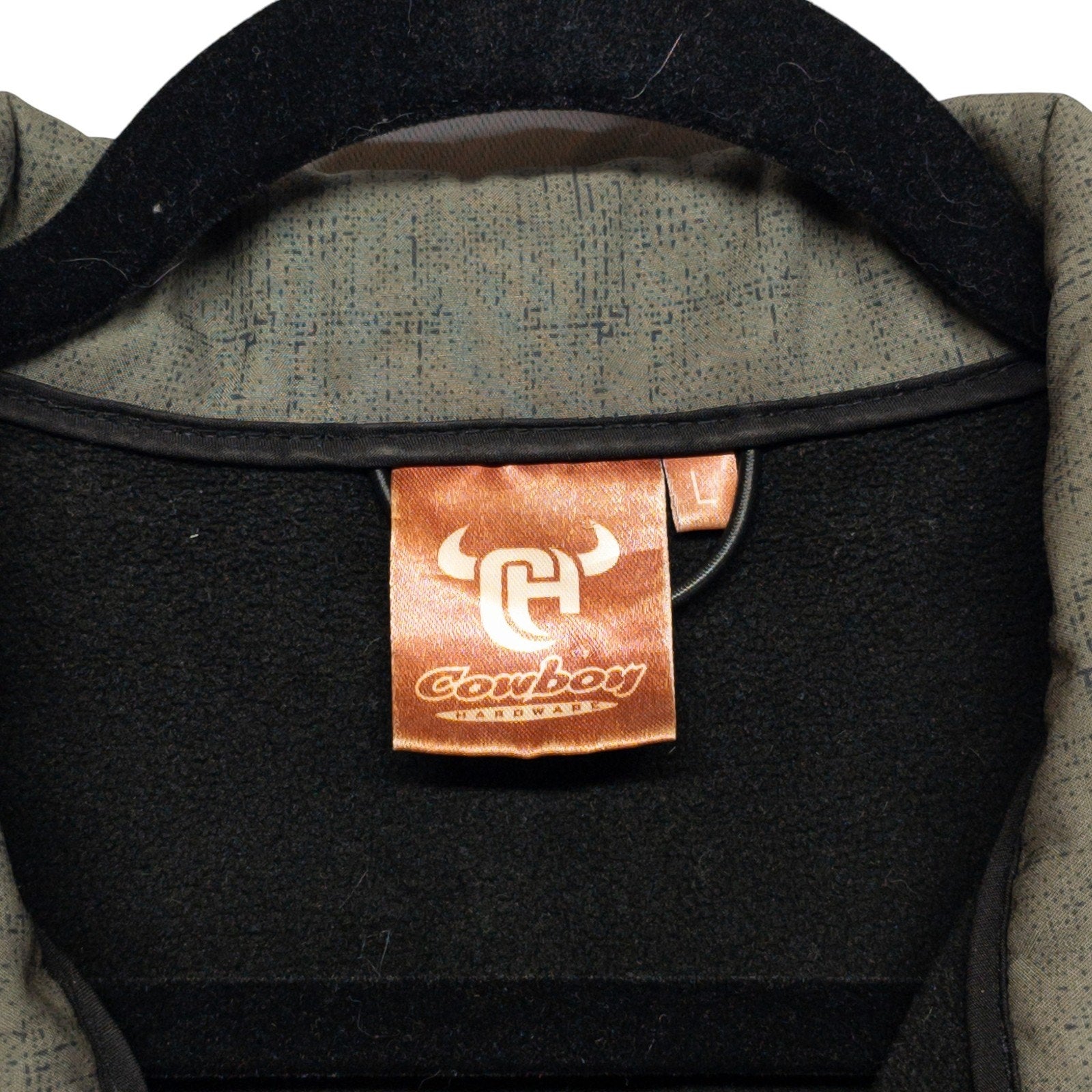 Cowboy Hardware Vest Olive Orange - L by Cowboy Hardware