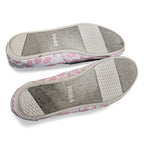 TOM'S Classic Pink Canvas Elephant Sprinkles Slip On Flats 9.5w by TOMS