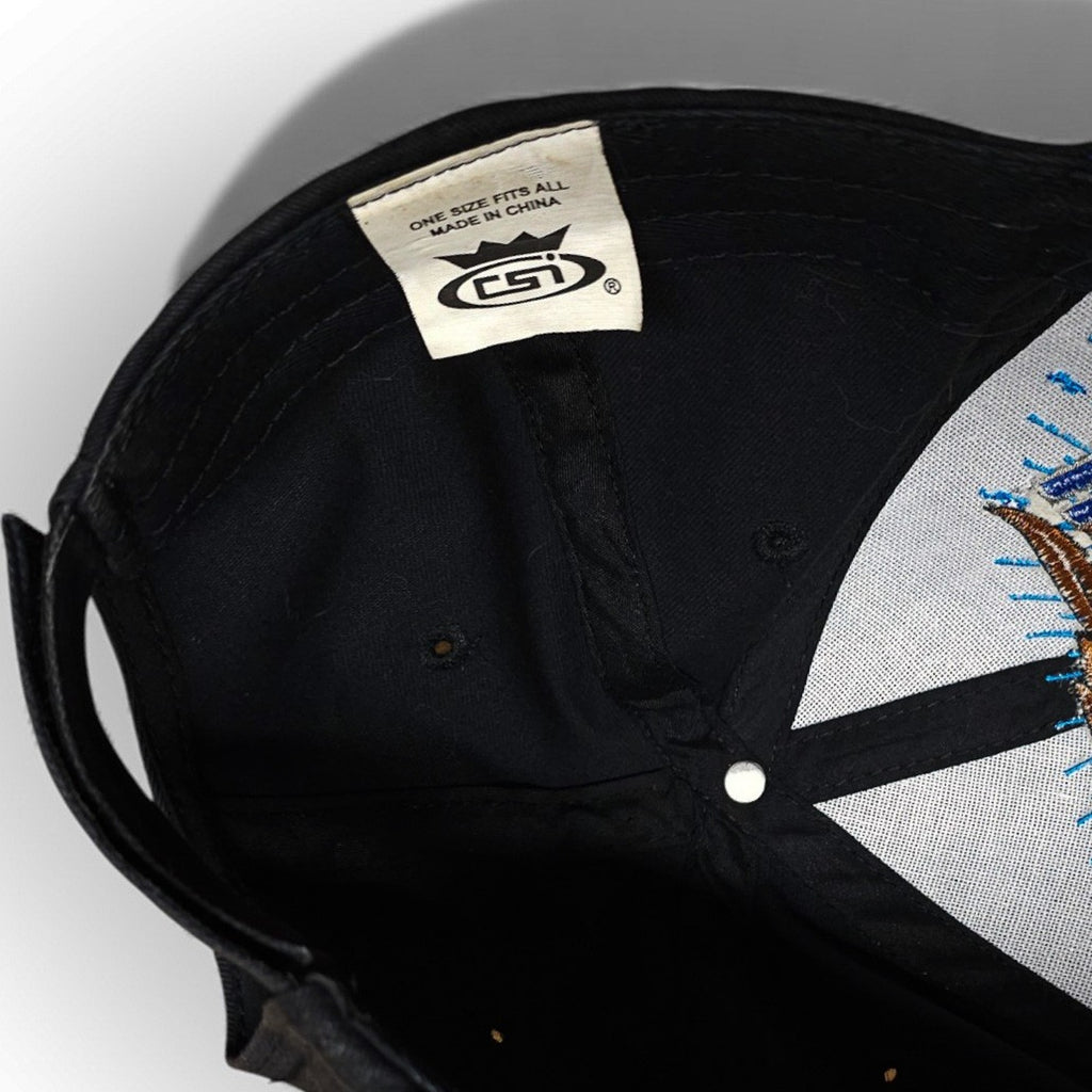 US Air Force Eagle USA Black White Blue Adjustable Cap by Air force