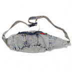 Vintage Apri Denim Style Waist Bag Fanny Pack with Adjustable Strap by apri