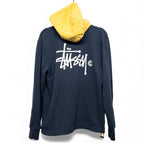 Vintage 00s Stussy Faded Big Logo Rare Made in USA Hoodie Size S by Stussy
