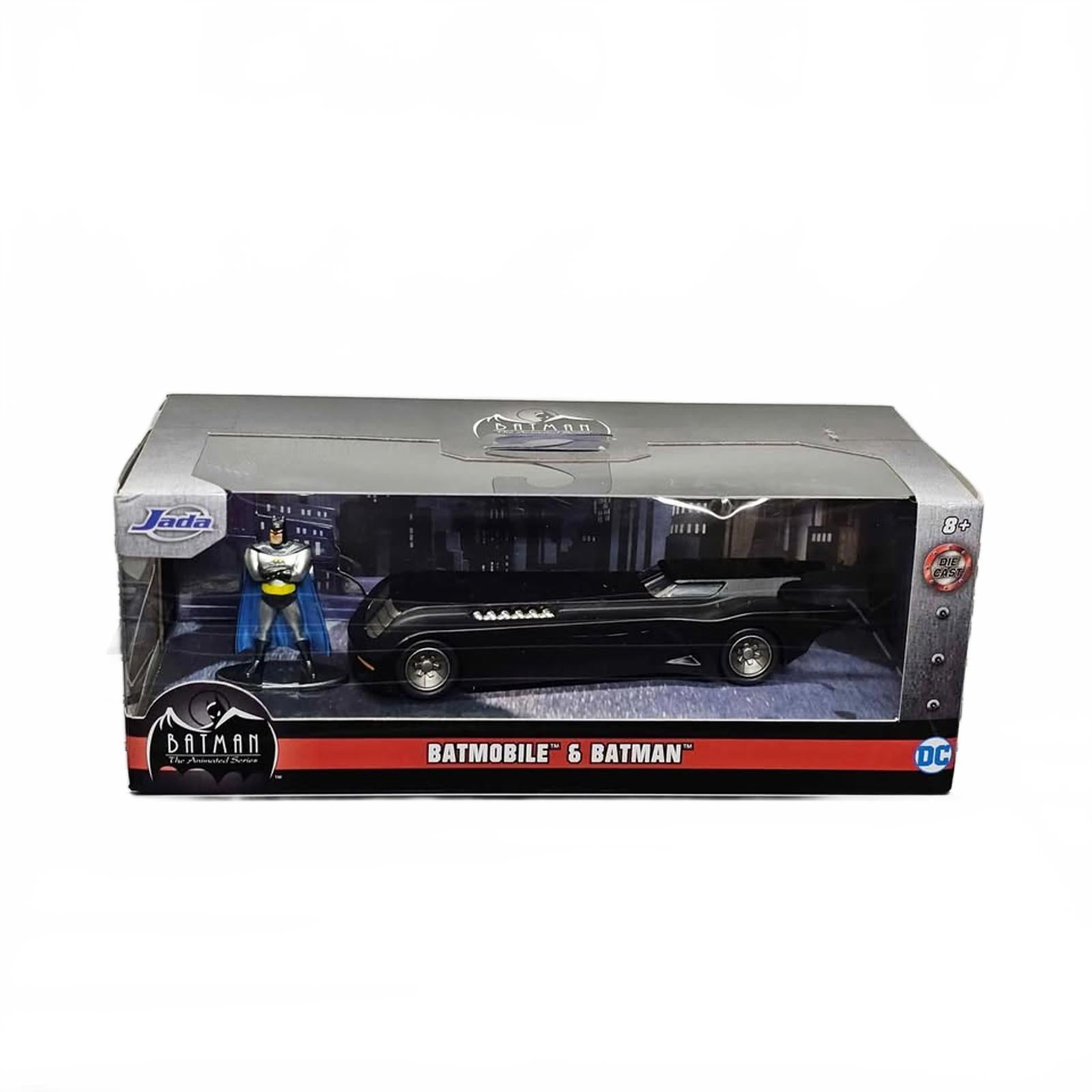 Jada Toys Batman The Animated Series Batmobile & Batman Collectible Set 1:32 by Jada