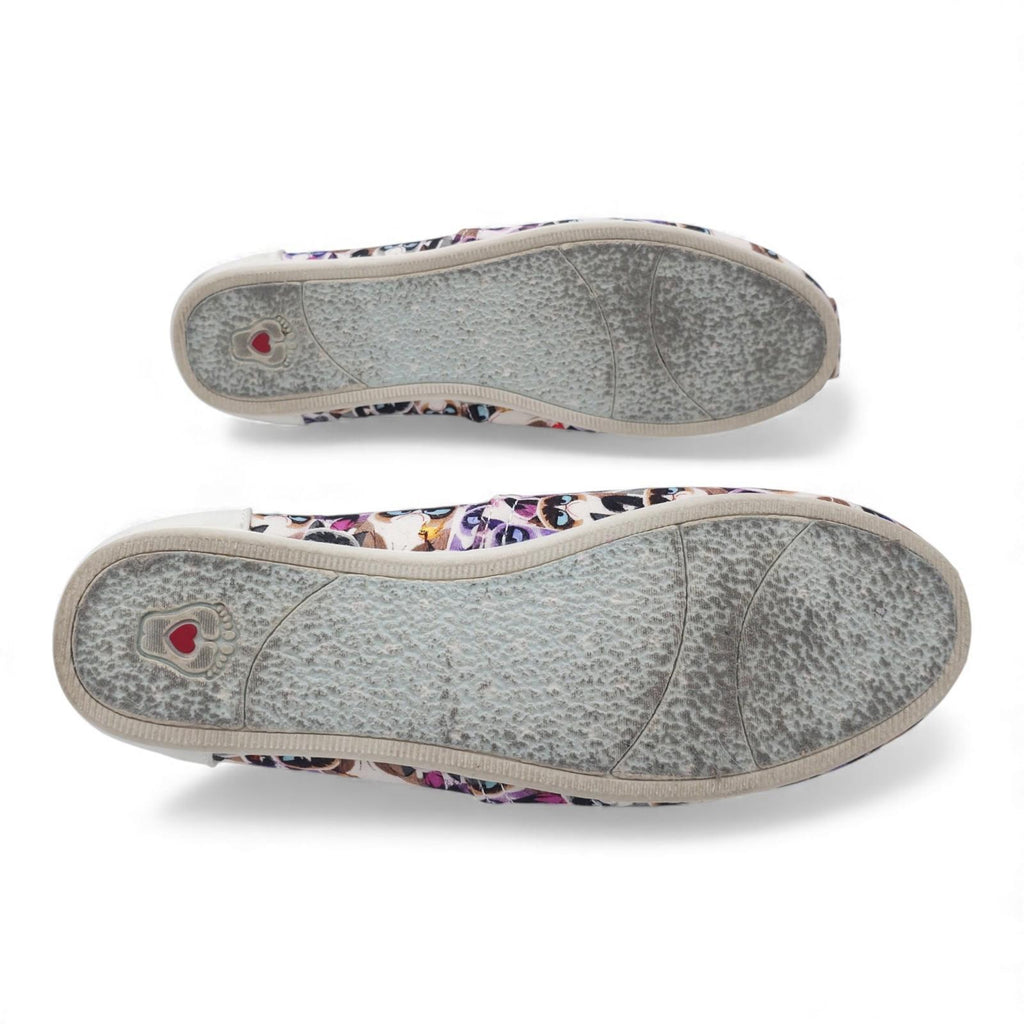 BOBS x Grumpy Cat Slip On Shoes Memory Foam Loafers Womens Size 9.5
