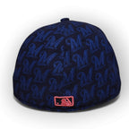 Milwaukee Brewers New Era Mothers Day New Era Cap Fitted Hat Size 7 - 59Fifty by New Era