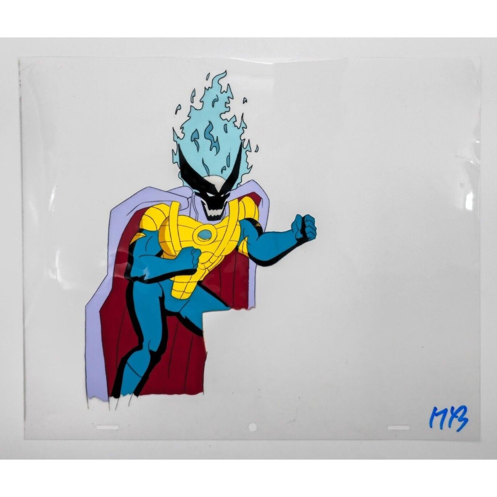 WILDCATS Authentic Animation Production Cel Helspont 2 by Dic