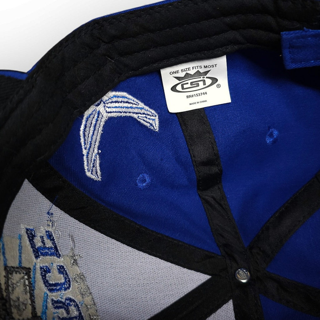 US Air Force Eagle Since 1947 USA Black White Blue Adjustable Cap by Air force