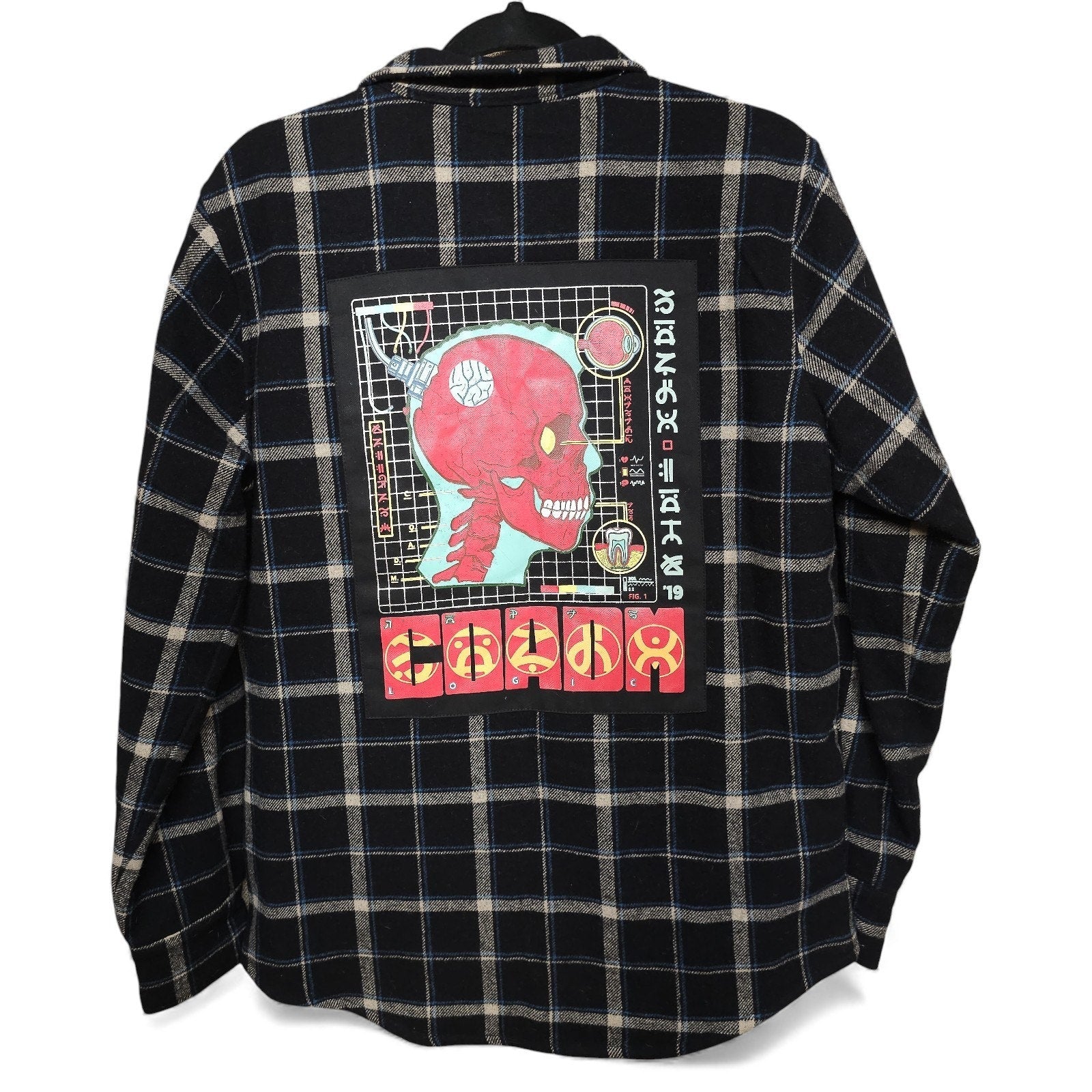 Logic COADM Tour 2019 Black Bobby Boy Quilted Wool Flannel Lined Adult M by LOGIC