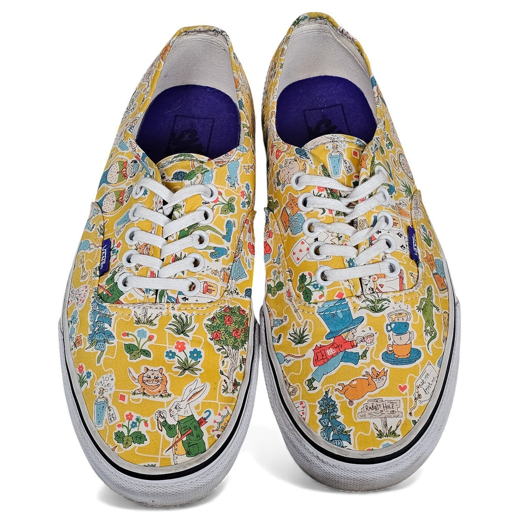 Vans Alice in Wonderland Down Rabbit Hole Authentic Sneakers 10w/8.5m by VANS