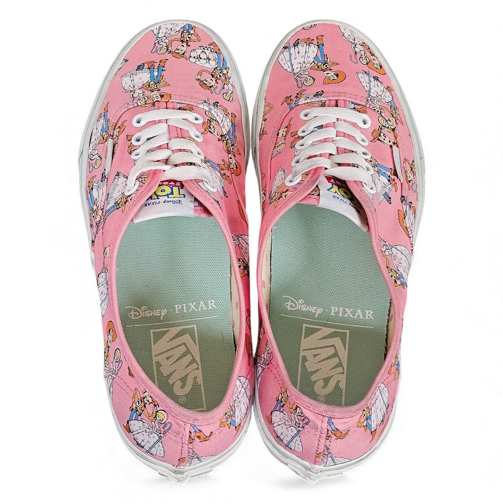 Vans Disney Pixar Toy Story Woody & Bo Peep Authentic Sneakers Pink 10w/8.5m by VANS
