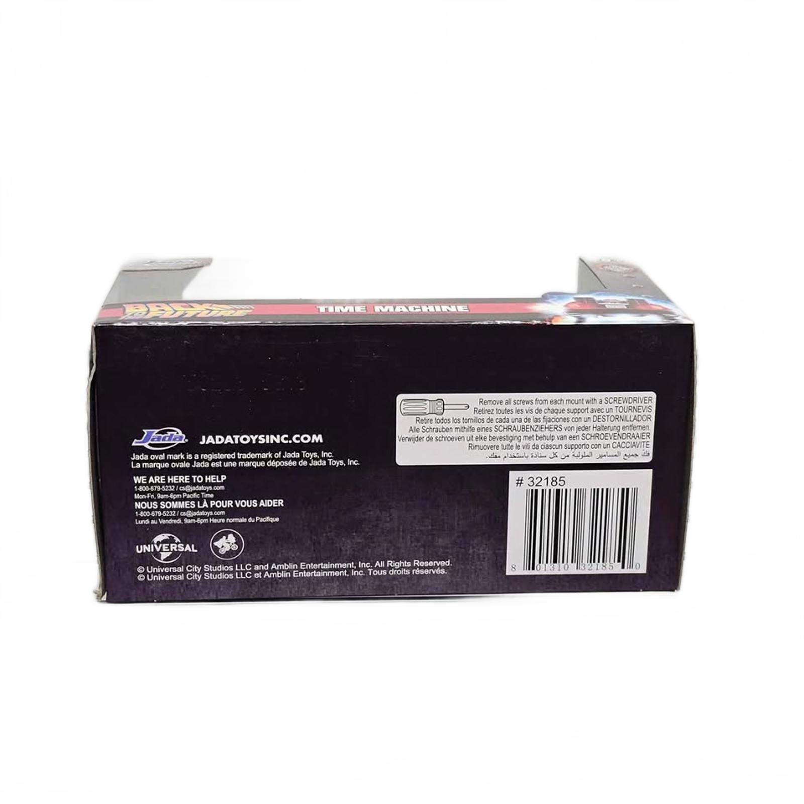 Jada Toys Back to the Future Time Machine Die-Cast Model Car 1:32 by Jada