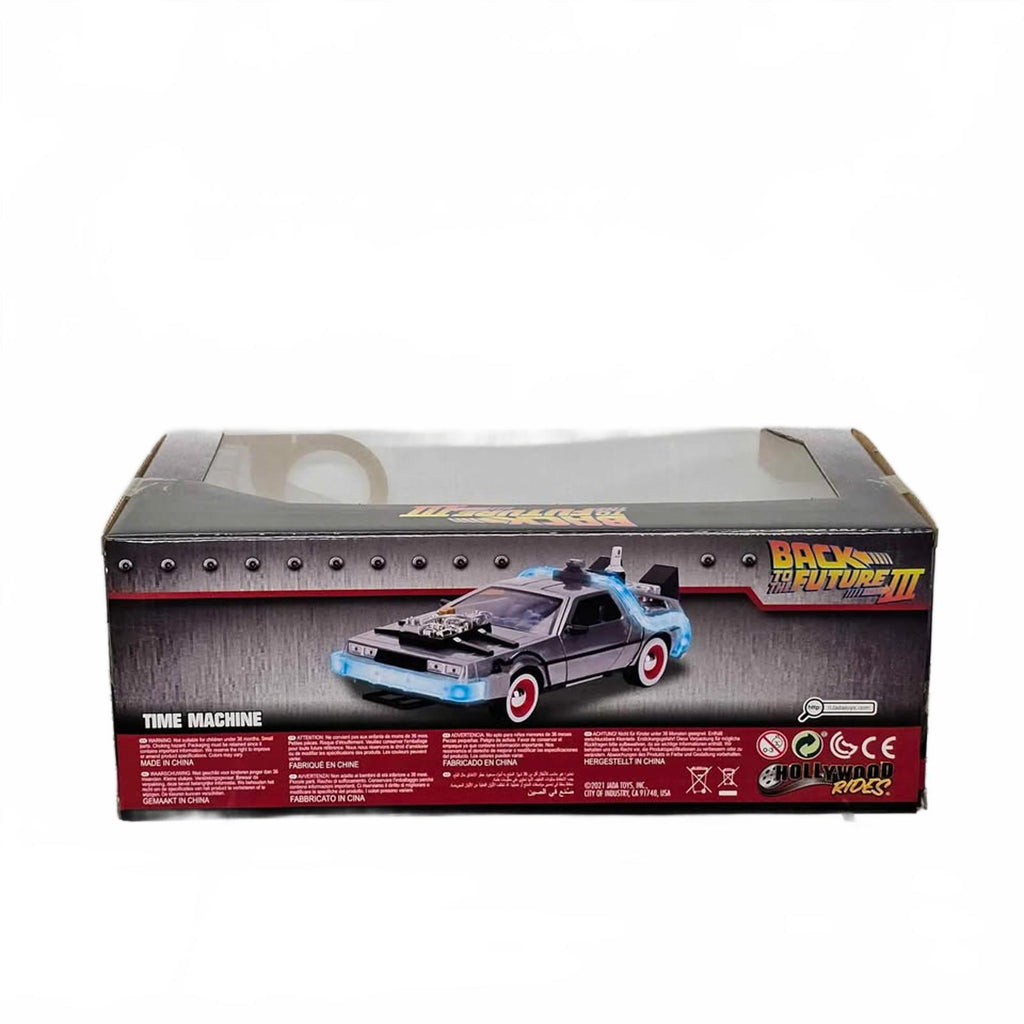 Jada Toys Back to the Future III Time Machine Die-Cast Model Car 1:24 by Jada Toys