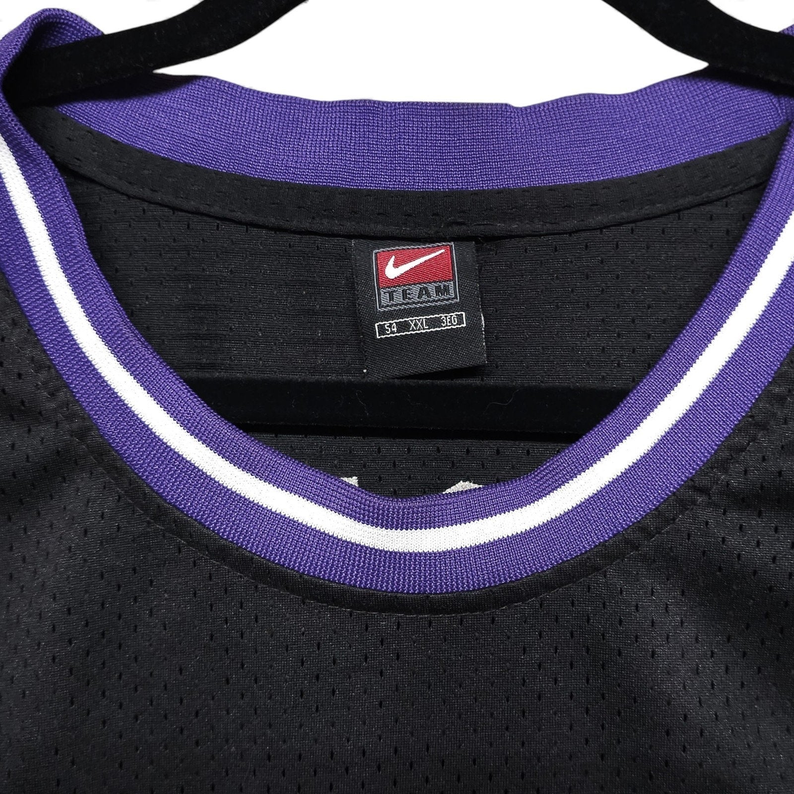 Vintage Nike Chris Webber Sacramento Kings Black Jersey Men's Adult XXL +2 by Nike