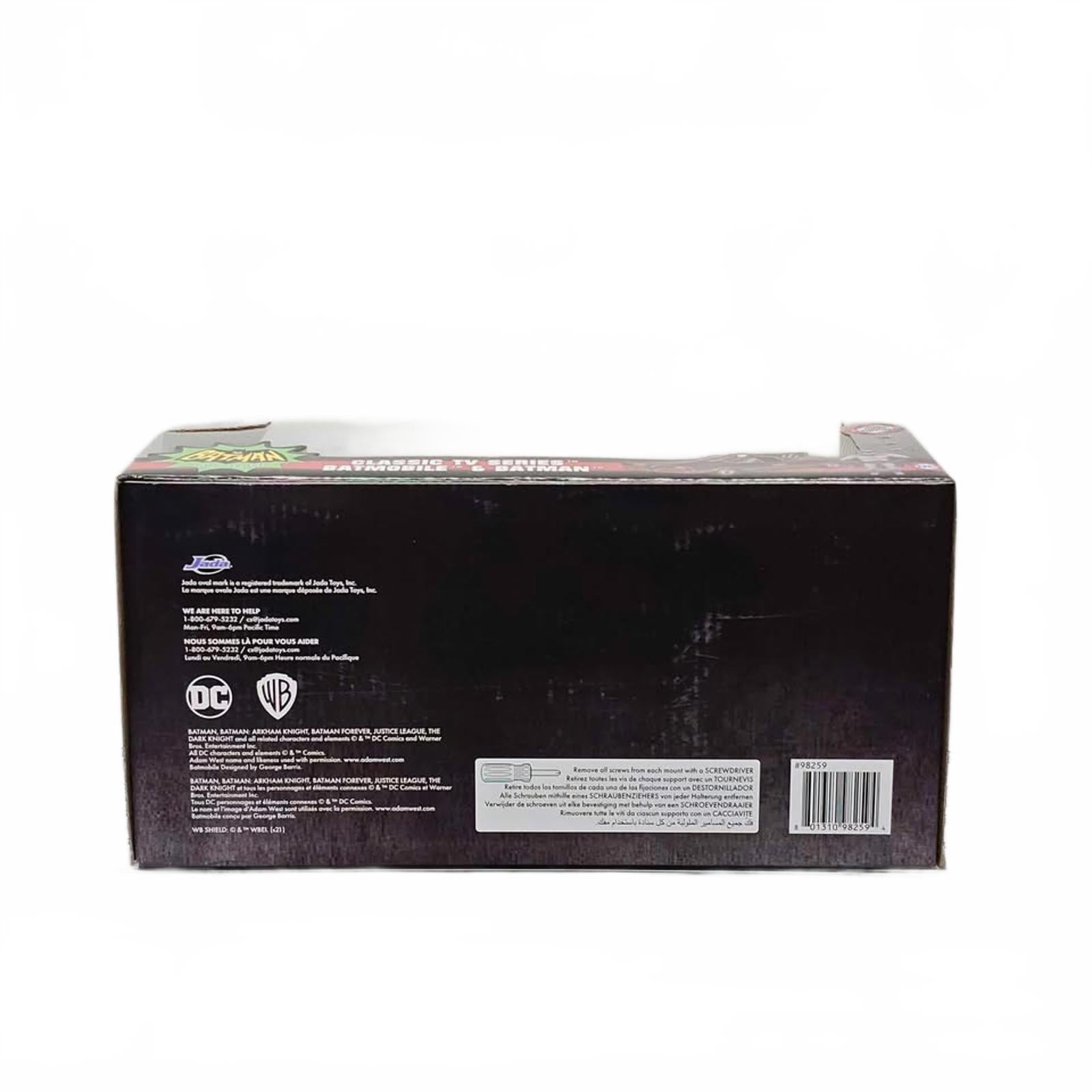 Jada Toys Classic TV Series Batman Batmobile & Batman Figure Set 1:24 by Jada Toys