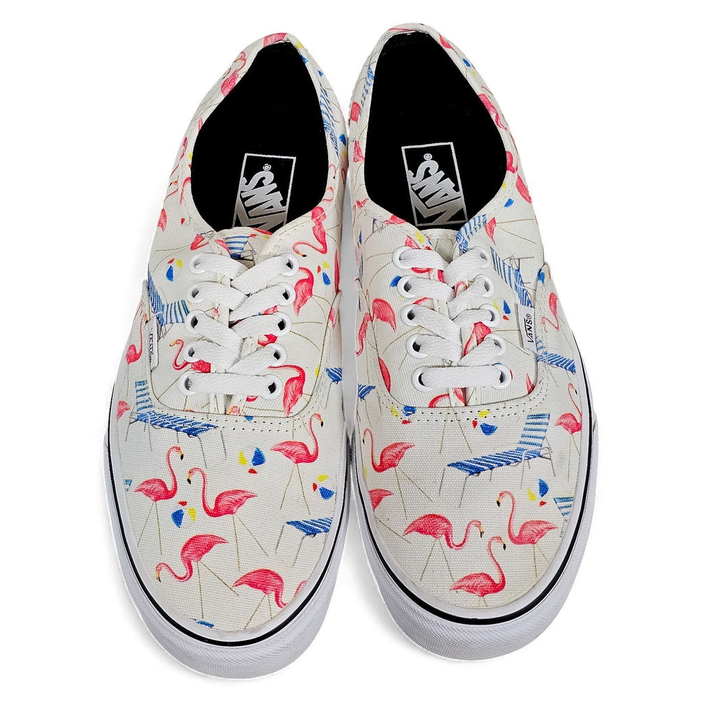 Vans Off The Wall Pool Vibes Flamingo Classic White Shoes Sneakers 8.5m/10w by VANS