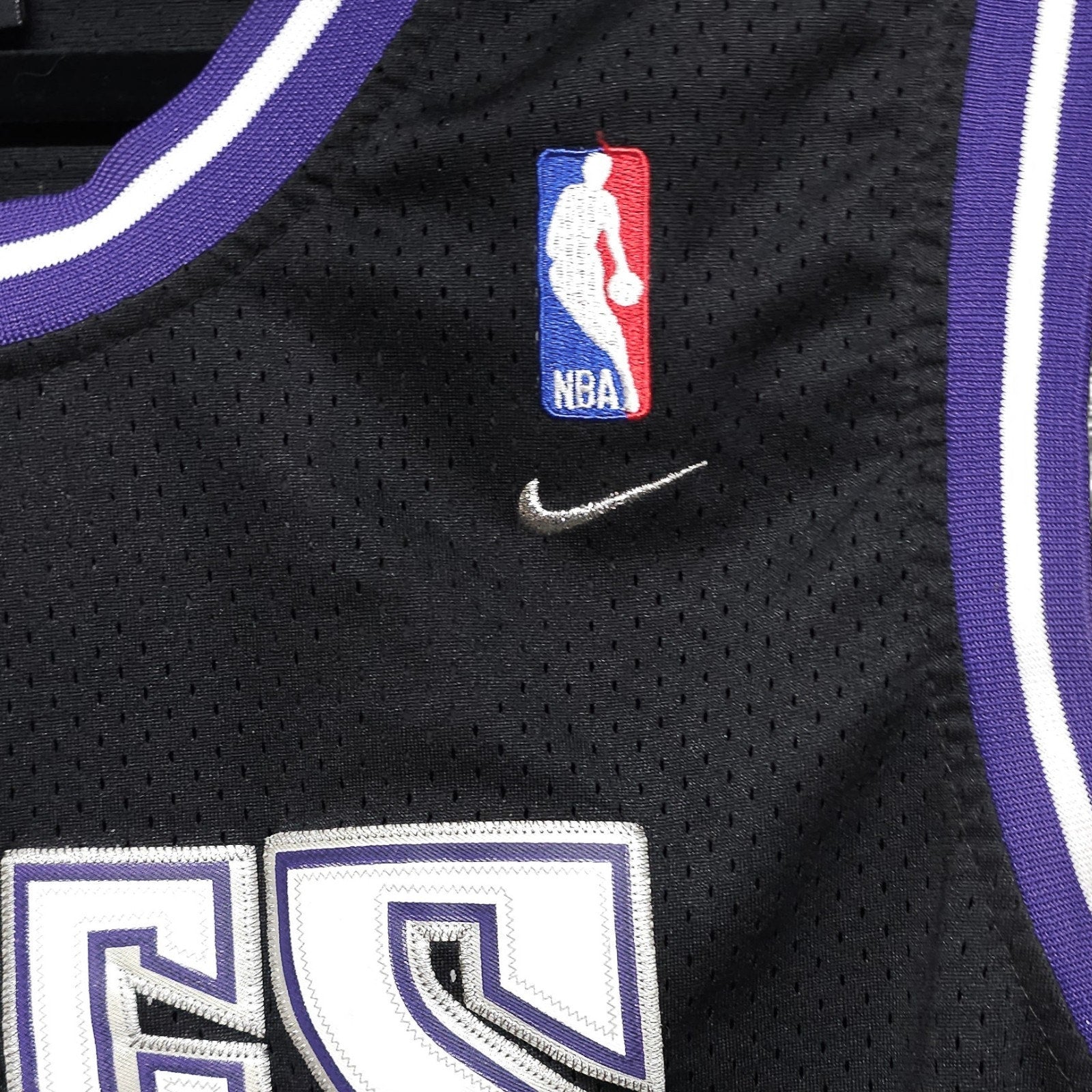 Vintage Nike Chris Webber Sacramento Kings Black Jersey Men's Adult XXL +2 by Nike