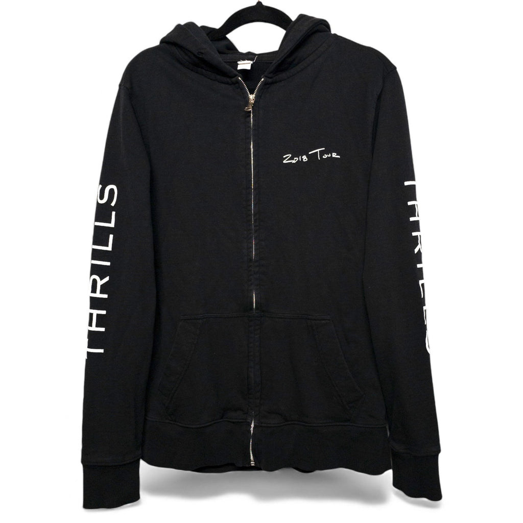 Sam Smith 2018 Thrills Tour Black Zip Up Hoodie - L by Smith