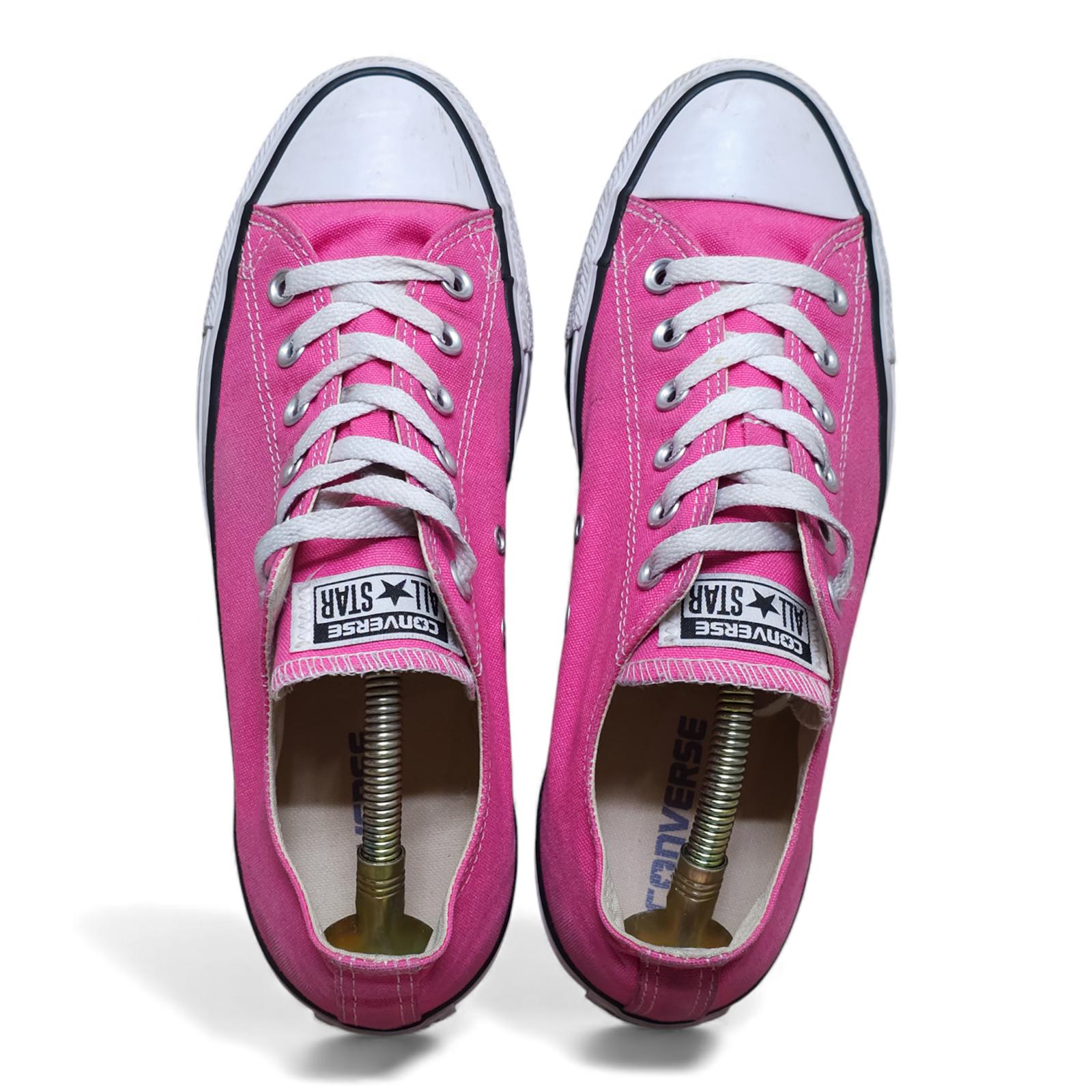 Converse All Star Low Top Pink Canvas Sneakers - Size 8M / 10W