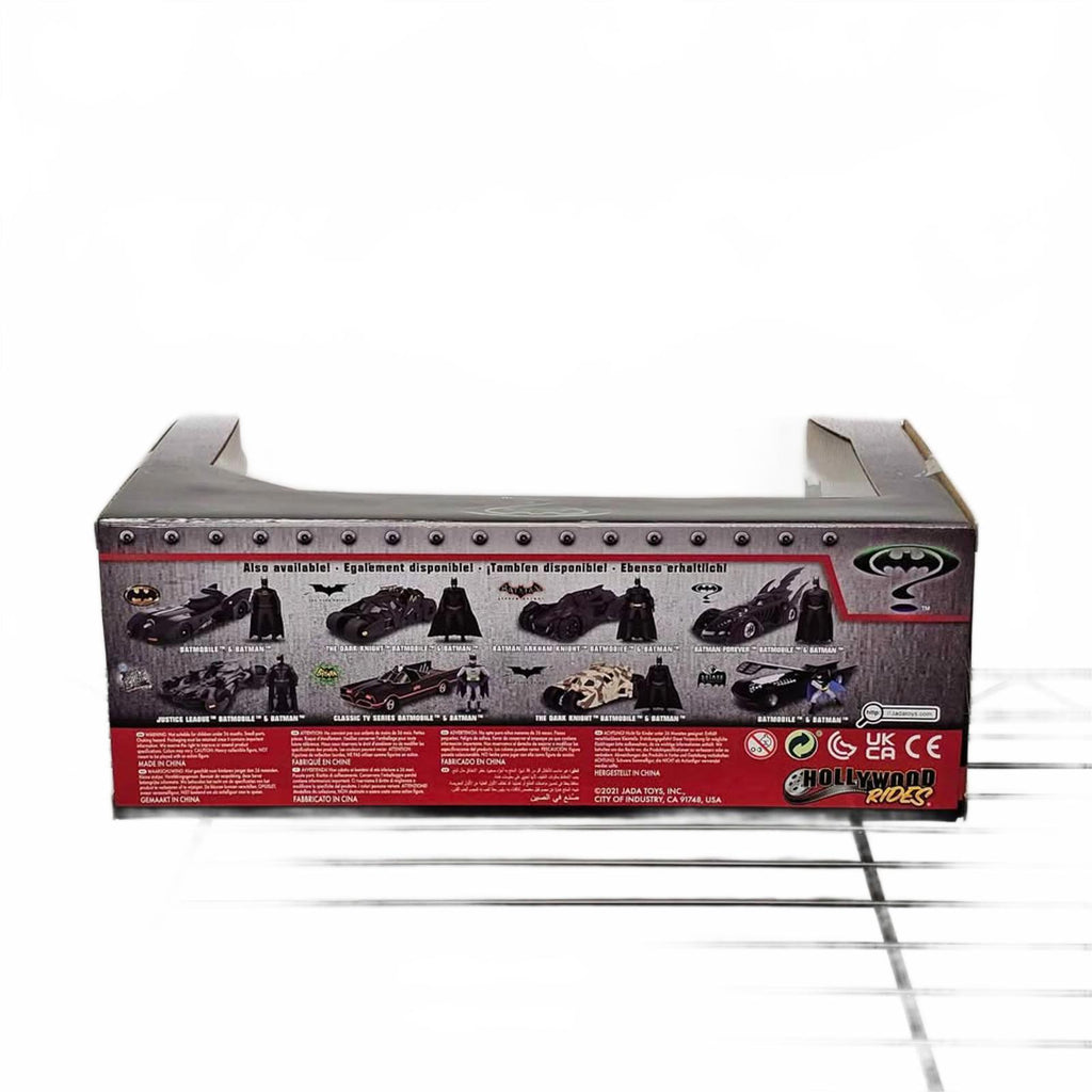 Jada Toys Batman Forever Batmobile & Batman Figure Collectible Set 1:24 by Jada Toys
