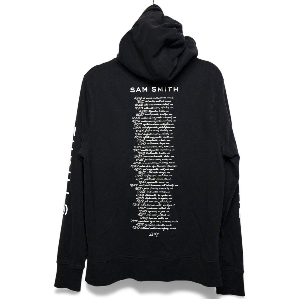 Sam Smith 2018 Thrills Tour Black Zip Up Hoodie - L by Smith