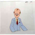 Real Ghostbusters Authentic Animation Production Cel & Drawing - Scientist - A7 by Dic